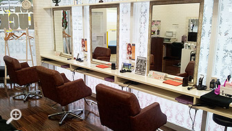 写真：天草店　美容ブース